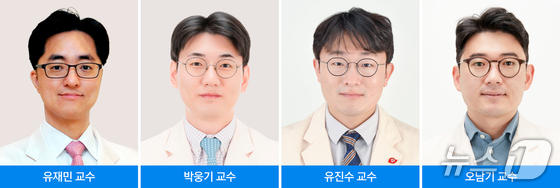 Professors Yoo Jae-min and Park Woong-ki, Breast Surgery Professors Yoo Jin-soo and Oh Nam-gi, Transplant Surgery (Provided by Samsung Seoul Hospital)