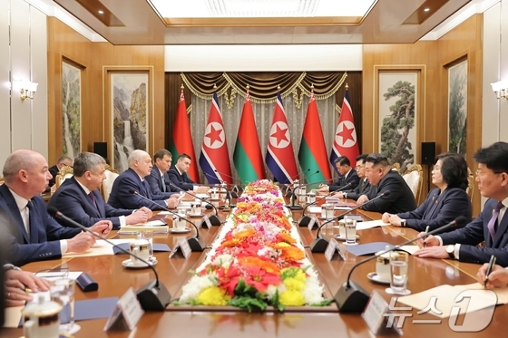 North Korea-Belarus Summit / Rodong Sinmun