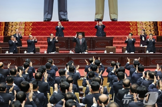 The Rodong Sinmun, the official newspaper of North Korea’s Workers’ Party, reported on Monday that the First Session of the 15th Supreme People’s Assembly of the Democratic People’s Republic of Korea opened in the capital, Pyongyang, at a historic juncture when the entire population of the country has boldly risen up in a patriotic struggle to uphold the decisions of the 9th Congress of the Workers’ Party of Korea and usher in a new golden age of unceasing leaps and development for the great nation / Rodong Sinmun