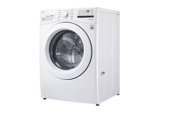 LG Electronics’ entry-level front-load washer “WM3400CW” sold in the U.S. 2026.3.29. / Courtesy of LG Electronics