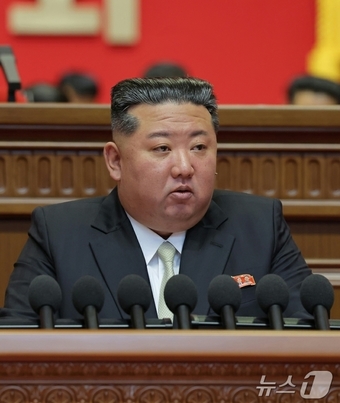 The Rodong Sinmun, the official newspaper of North Korea\'s Workers\' Party, reported on February 26 that Comrade Kim Jong Un delivered a historic report summarizing the work of the 8th Party Central Committee on February 20 and 21 / Rodong Sinmun