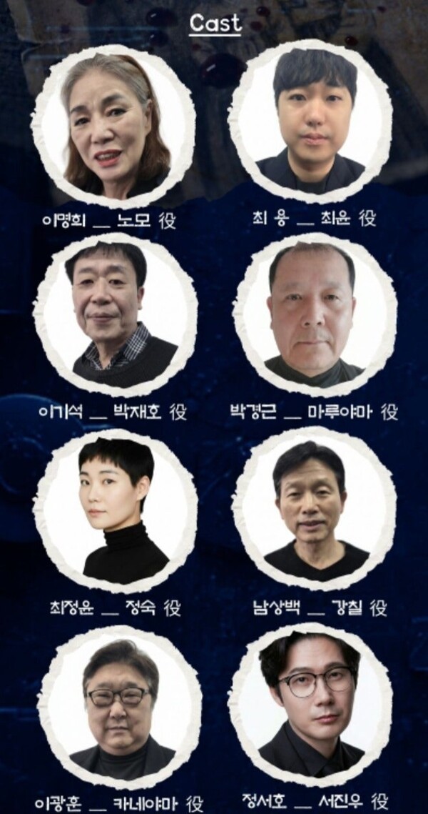연극 ‘한의 자리_군산 1930’ 출연 배우=이미지