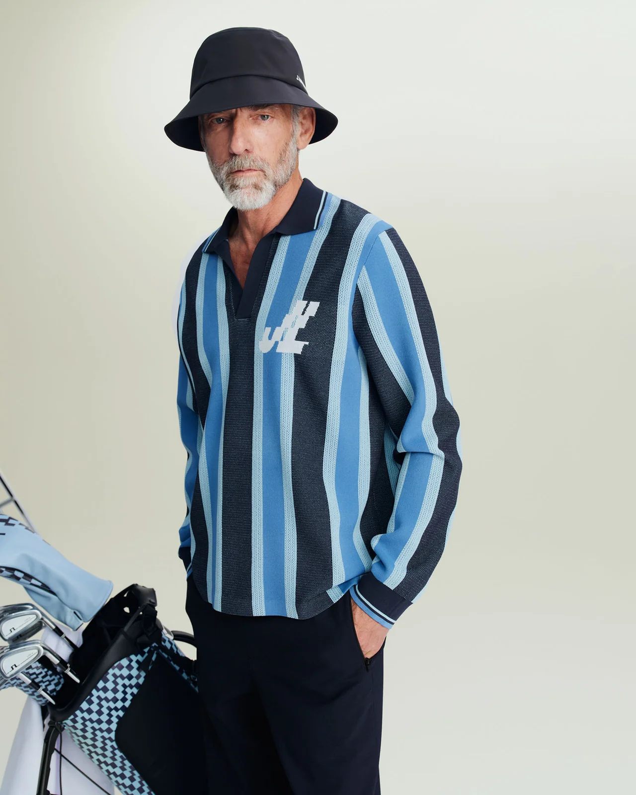 /Photo: J.Lindeberg — spring knitwear that moves effortlessly from the golf course to everyday life