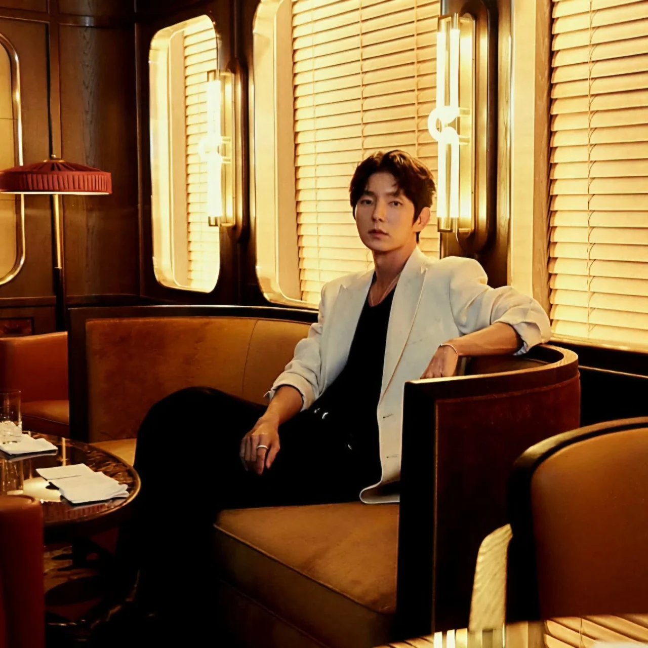 Unlock Effortless Style: How Lee Joon-gi Masters White Jacket and Stripe Shirt Looks for Luxurious Getaways