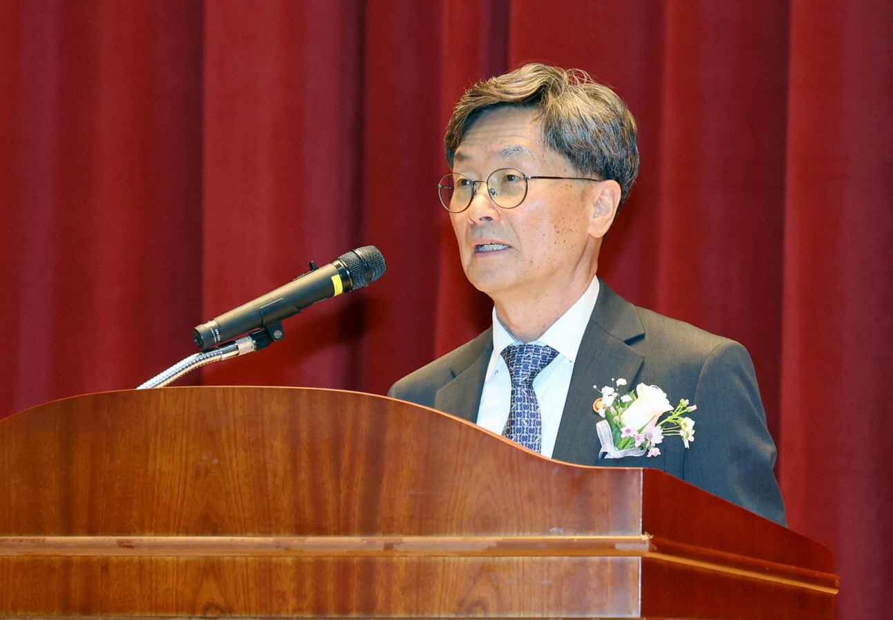 4. 취임사 하는 정일연 신임 국민권익위원장(2)