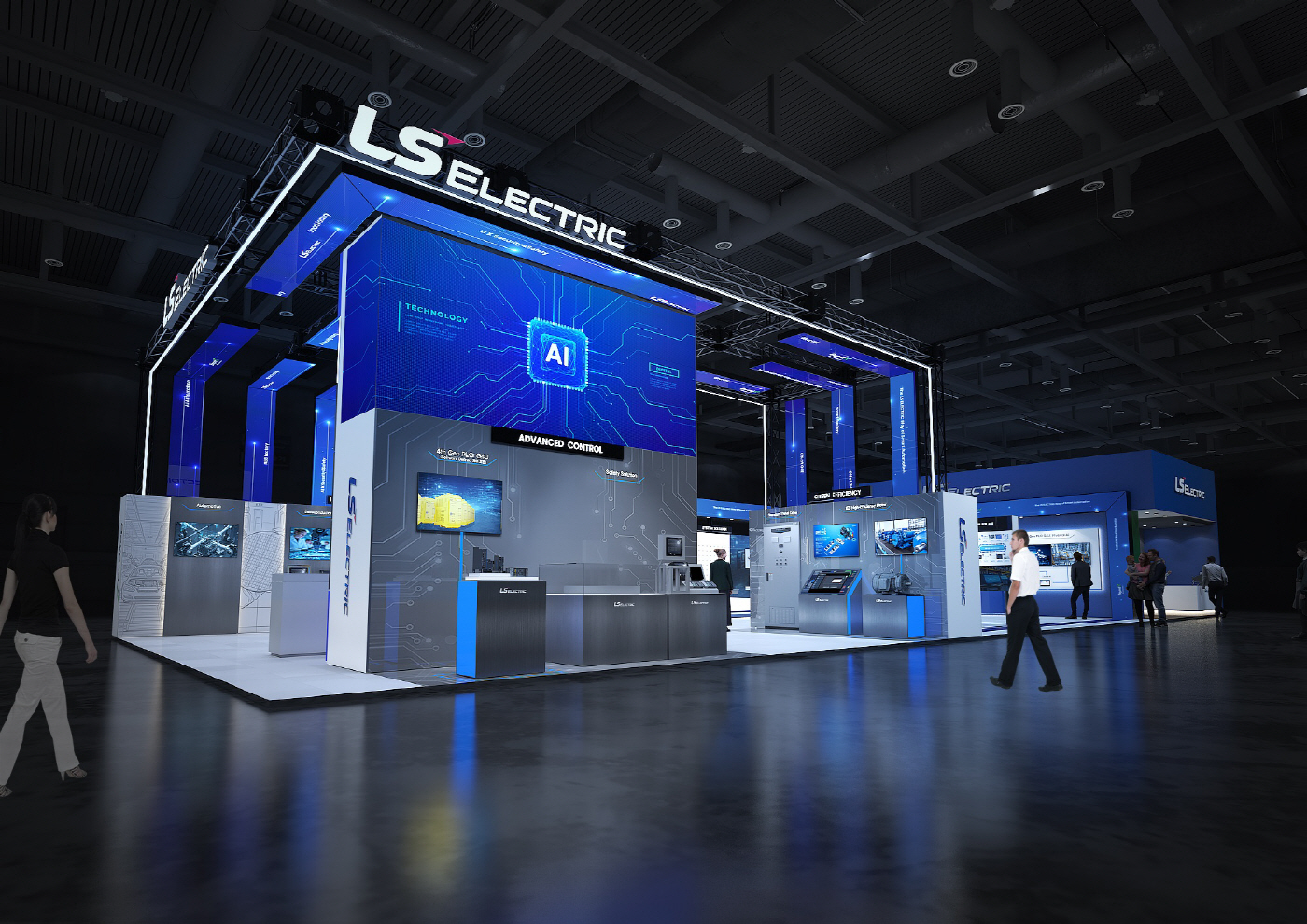 (사진) LS일렉트릭 AW2026 전시장 조감도