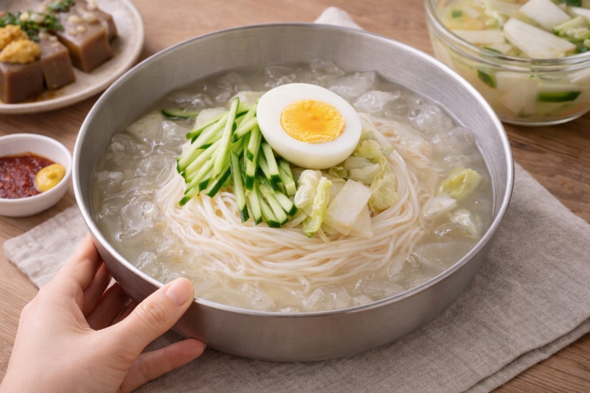 Dishes using water kimchi / AI image based on the article