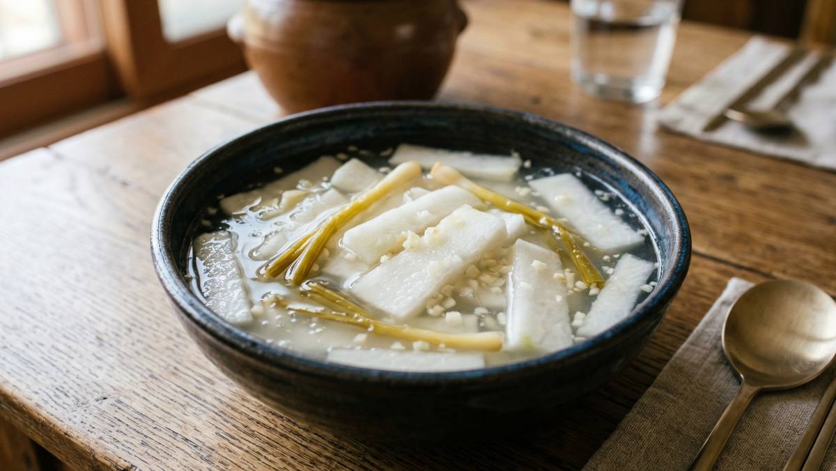 Dongchimi stock photo (AI-generated)