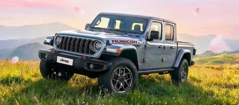 지프가 본격적인 아웃도어 활동이 시작되는 봄을 맞이해 특별 구매 혜택을 제공한다고 밝혔다. 사진은 지프 글래디에이터 루비콘. 지프 제공