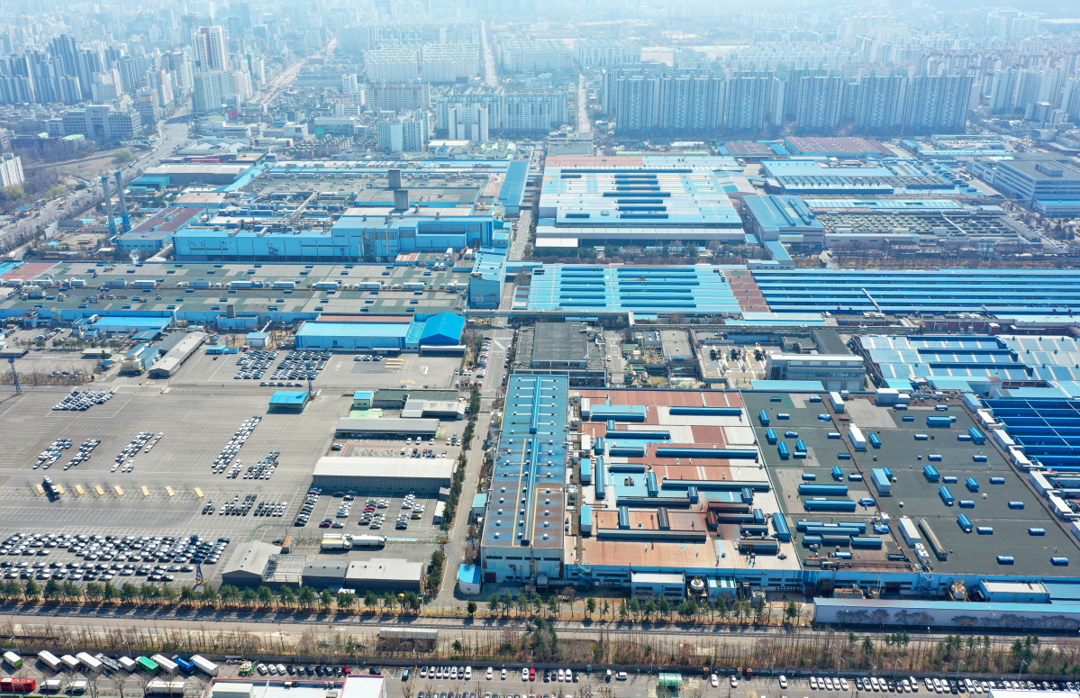 Yonhap NewsView of GM Korea\'s Bupyeong plant in Bupyeong‑gu, Incheon.