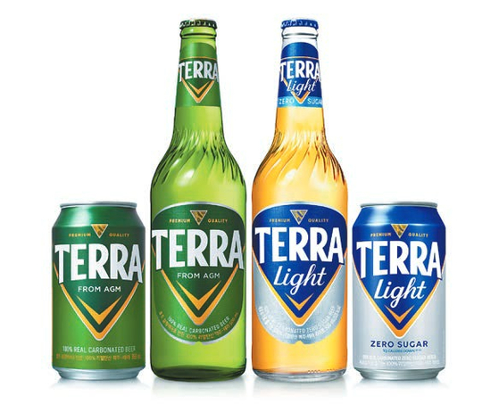 Photo provided by HiteJinroTerra product lineup