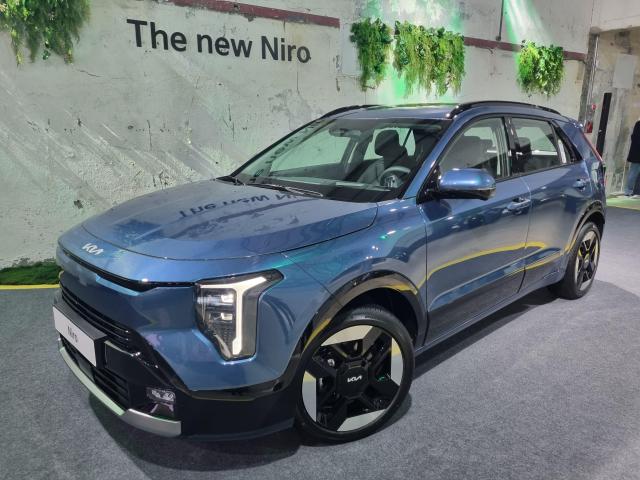 9일 서울 마포구 레이어스튜디오11에 전시된 더 뉴 니로 사진김수지 기자