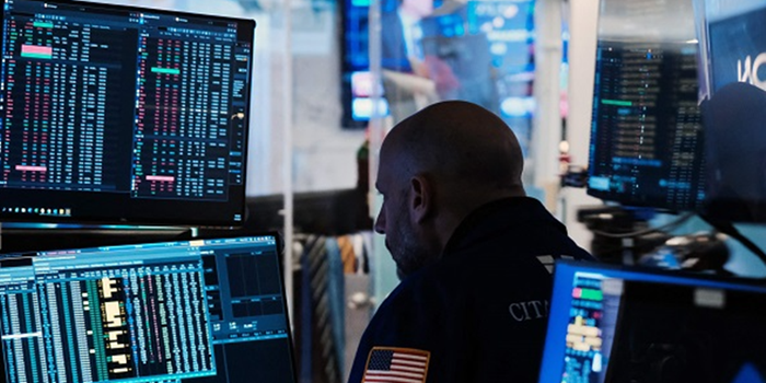 미국 뉴욕증권거래소(NYSE)에서 한 트레이더