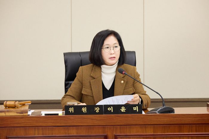 용인특례시의회 이윤미 운영위원장. ⓒ용인시의회 제공