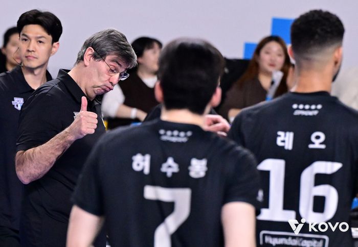 48득점을 합작한 허수봉과 레오. ⓒ KOVO