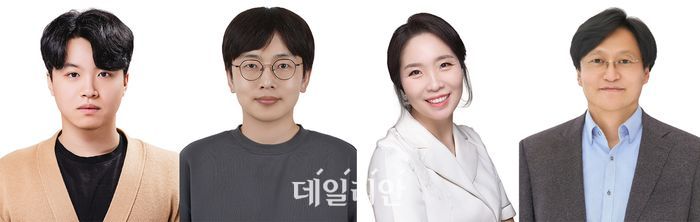 (왼쪽부터)KAIST 이수민·박성원·김지희·차미영 교수, 전남대 양재석 교수.ⓒKAIST