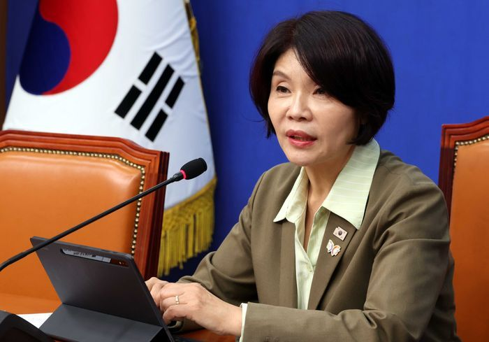 한정애 더불어민주당 정책위의장 ⓒ뉴시스