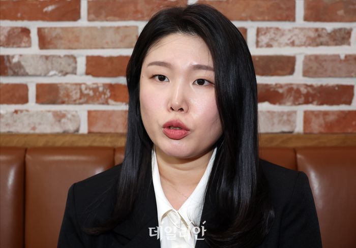 국민의힘 지역 발전 인재로 영입된 오승연 전 대통령 직속 국민통합위원회 청년마당 대표가 17일 오후 서울 여의도 국회 소통관에서 데일리안과 인터뷰를 하고 있다. ⓒ데일리안 홍금표 기자