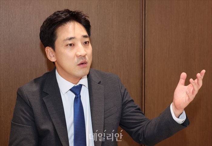 오종길 성남시의원 출마예정자가 26일 오후 서울 여의도의 한 카페에서 데일리안과 인터뷰를 하고 있다. ⓒ데일리안 홍금표 기자