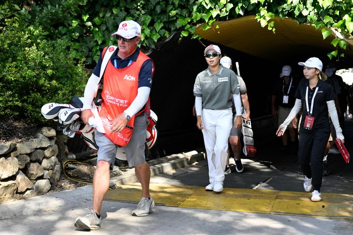 통산 8승째를 달성한 김효주. ⓒ AFP=연합뉴스