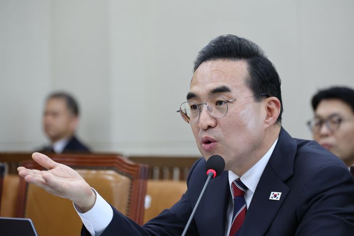 박홍근 기획예산처 장관 후보자가 지난 23일 오후 서울 여의도 국회에서 열린 재정경제기획위원회의 인사청문회에서 의원질의에 답변을 하고 있다. ⓒ뉴시스