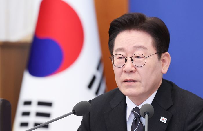 이재명 대통령이 지난 10일 청와대에서 열린 국무회의에서 발언하고 있다. ⓒ청와대통신사진기자단