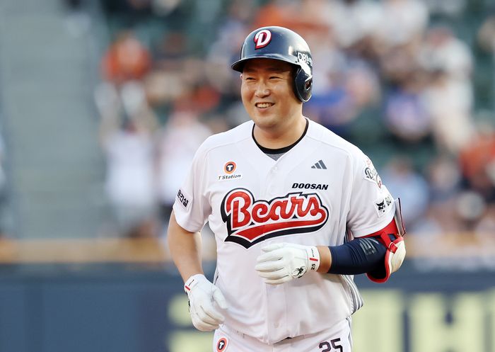 두산은 샐러리캡 초과 피하기 위해 양의지의 보장 금액 비중을 계약 후반부에 실었다. ⓒ 뉴시스