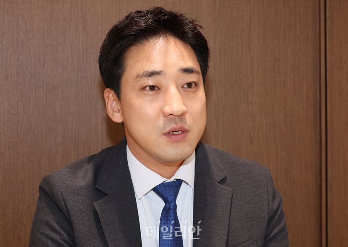 오종길 성남시의원 출마예정자가 26일 오후 서울 여의도의 한 카페에서 데일리안과 인터뷰를 하고 있다. ⓒ데일리안 홍금표 기자