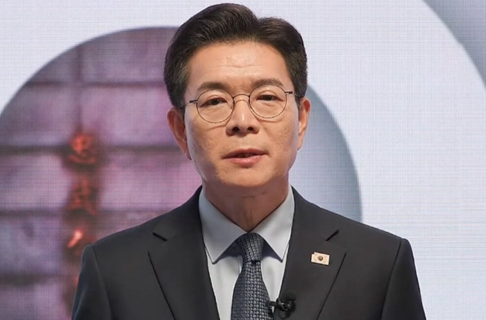 6·3 지방선거 서울시장 출마 선언하는 정원오 전 성동구청장. 정원오TV 유튜브 채널 캡처