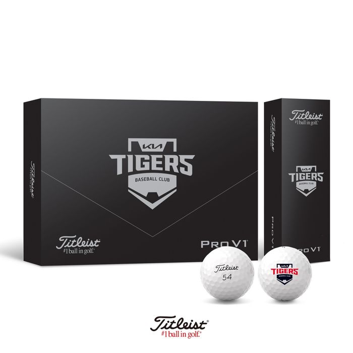 KIA 타이거즈 커스텀 골프볼. ⓒ 타이틀리스트