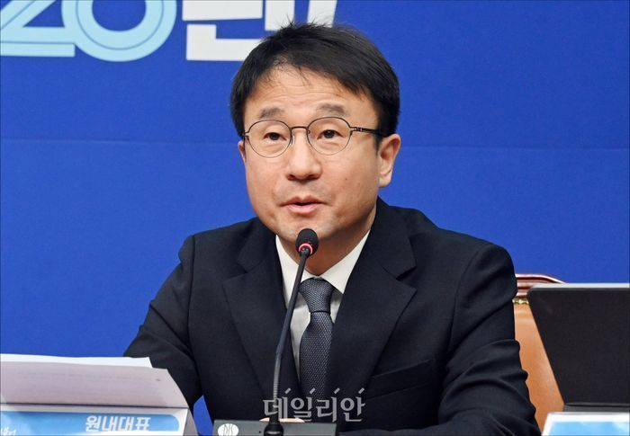 한병도 더불어민주당 원내대표 ⓒ데일리안 홍금표 기자