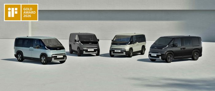 2026 iF 디자인 어워드 금상 더 기아 PV5. ⓒ현대자동차·기아
