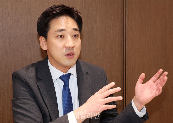 오종길 성남시의원 출마예정자가 26일 오후 서울 여의도의 한 카페에서 데일리안과 인터뷰를 하고 있다. ⓒ데일리안 홍금표 기자