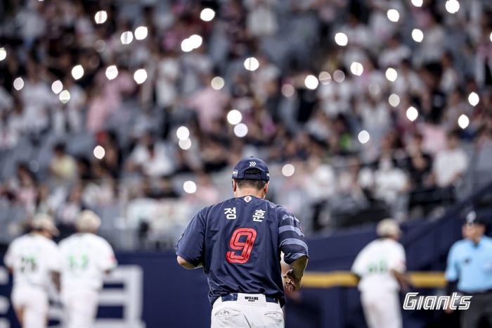 정훈 은퇴식. ⓒ 롯데 자이언츠