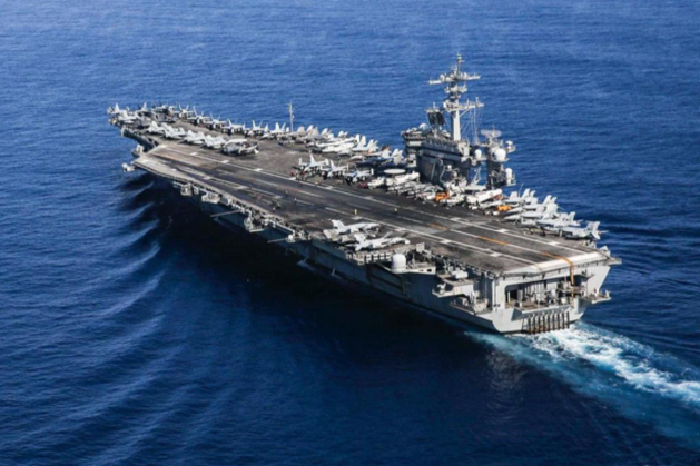 미 해군 항공모함 에이브러햄 링컨호. ⓒAP/연합뉴스