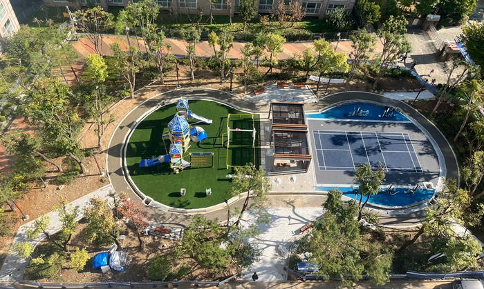 최근 리모델링을 마친 남양주 덕소 4호 어린이공원ⓒ