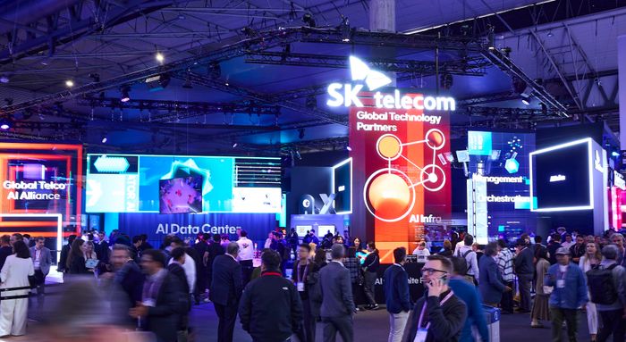 SKT 전시관의 모습.ⓒSK텔레콤