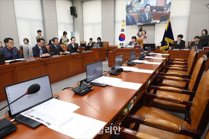 지난 20일 오전 서울 여의도 국회에서 윤석열정권정치검찰조작기소의혹사건 진상규명국정조사특별위원회 제1차 전체회의가 열리고 있다. ⓒ데일리안 홍금표 기자