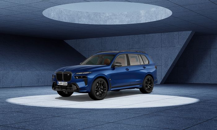 BMW X7 M60i xDrive M 스포츠 프로 마리나 베이 블루 에디션. ⓒBMW 코리아