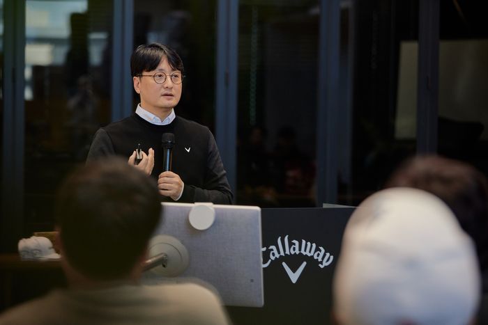 캘러웨이골프 코리아 마케팅 총괄 김태훈 상무. ⓒ 캘러웨이골프 코리아