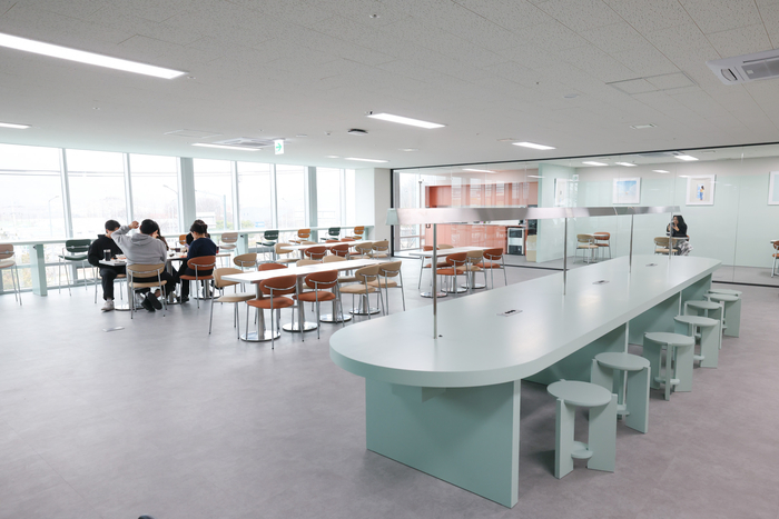 서초AICT 우수기업센터 건물 내에 마련된 휴게공간 모습 (서초구 제공)