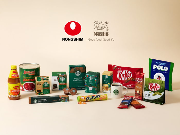 농심은 네슬레코리아와 전략적 파트너십을 체결해 네슬레 커피와 제과 카테고리 약 150개 제품 국내 오프라인 유통을 시작한다고 3일 밝혔다.