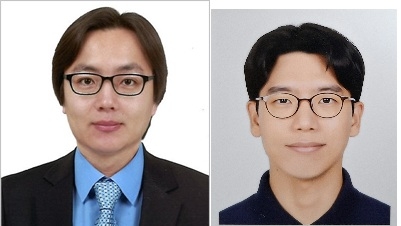 김종민 포스텍 교수(왼쪽)와 박사과정 이건후 씨