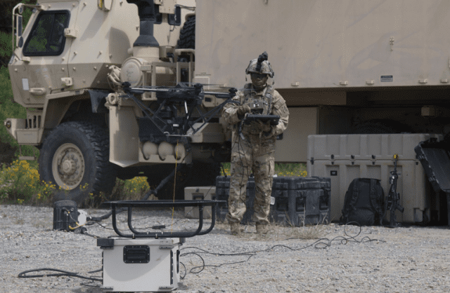 호버플라이 테더 드론