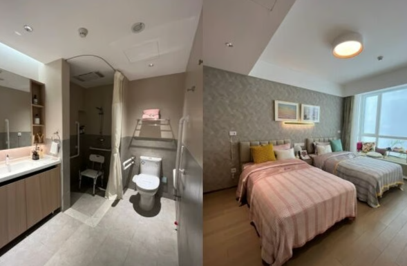 월 4만원의 저렴한 임대료로 노인요양시설에 머물며 봉사활동을 하고 있는 중국 20대 여성의 소식이 전해졌다. 사진=SCMP