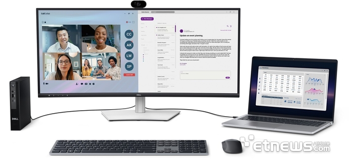델 프로 P 34 USB-C 허브 컨퍼런싱 모니터 P3426WEB.