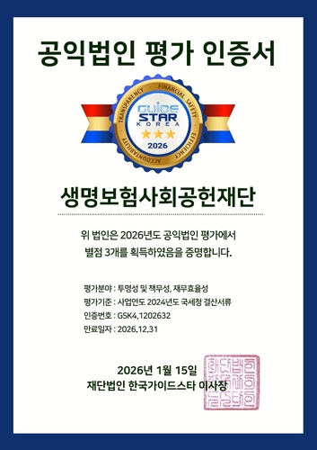 자료=생명보험사회공헌재단
