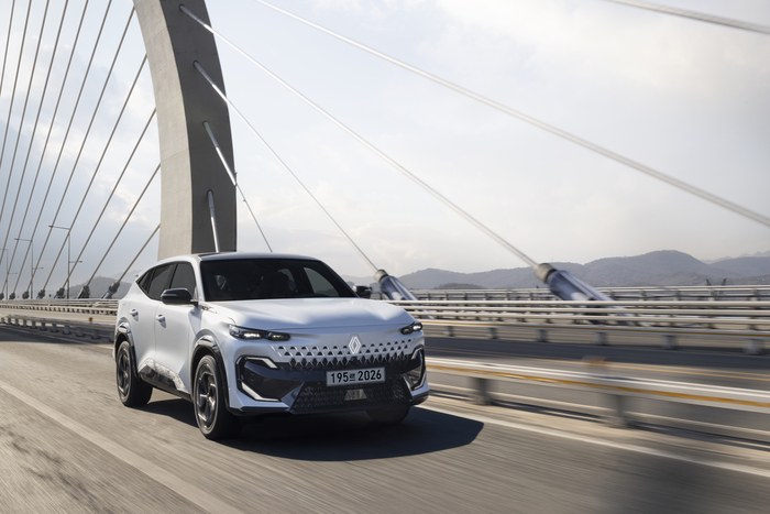 르노코리아 필랑트 주행 모습