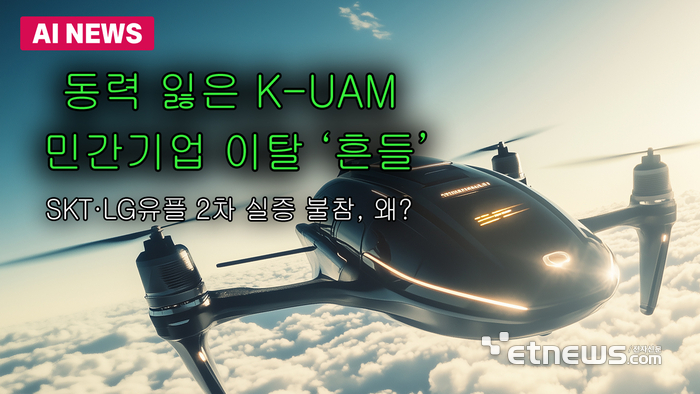 동력 잃은 K--UAM