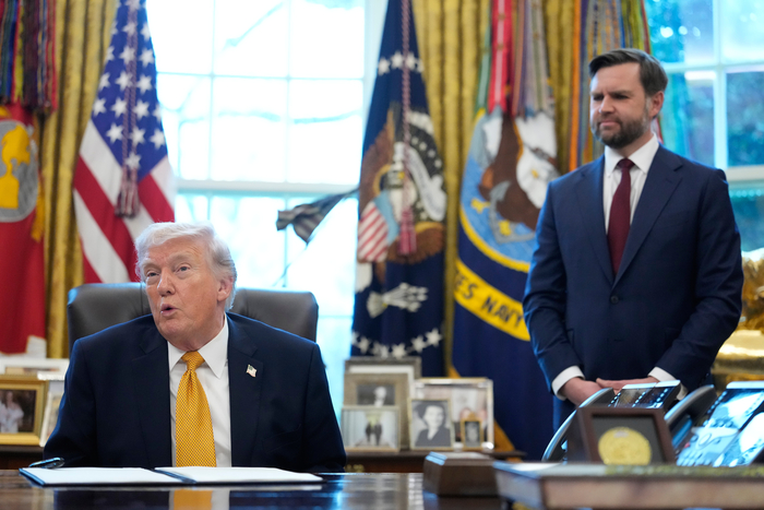 도널드 트럼프 미국 대통령과 JD 밴스 부통령. 사진=AP 연합뉴스